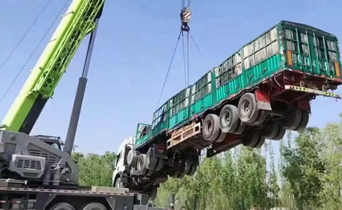 虞城道路脱困救援案例